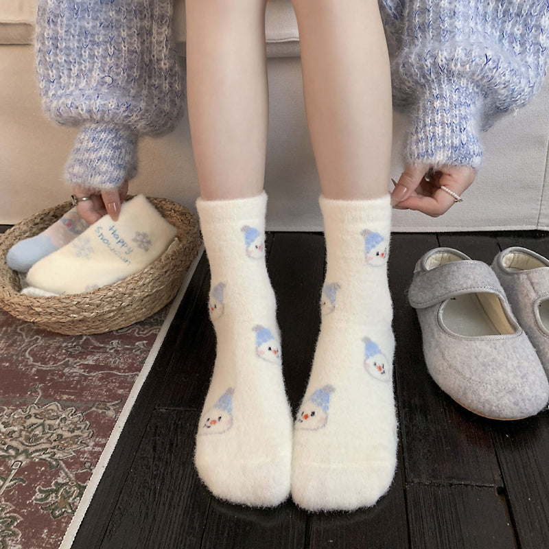 Cartoon Warme Socken