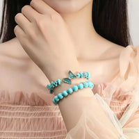 Schmetterlings Perlenarmband