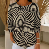 Gestreiftes Vintage-T-Shirt