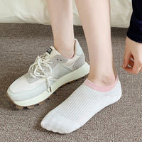 Lässige Socken Mit Farbblockmuster