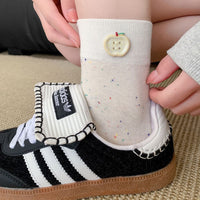 Lässige Socken Mit Farbblock