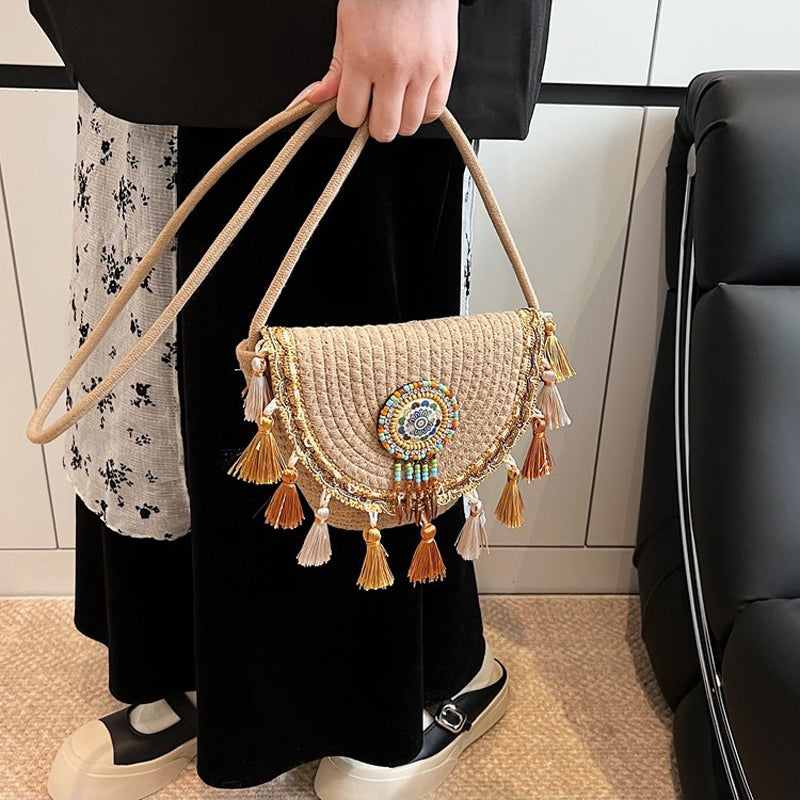 Vintage-Tasche Im Ethno-Stil