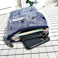 Vintage-Tasche Mit Blattmuster