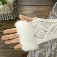 Warme Einfarbige Handschuhe