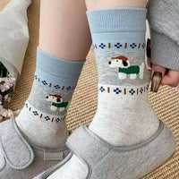 Socken Mit Cartoon-Tiermotiven