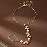 Vintage-Blattarmband