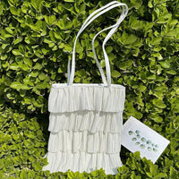 Elegante Einfarbige Tasche