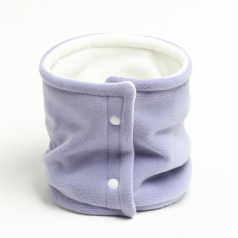 Einfarbiger Warmer Schal