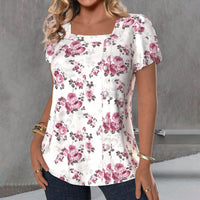Elegante Bluse Mit Blumenmuster