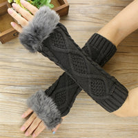 Warme Einfarbige Handschuhe