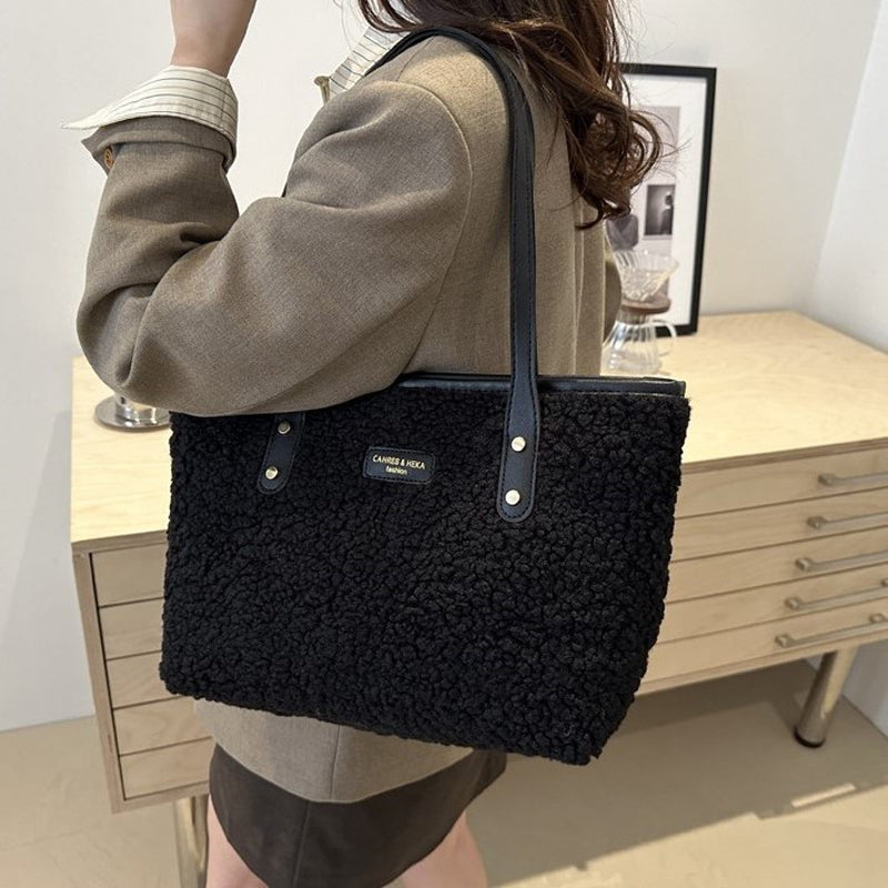 Vintage Plüschtasche