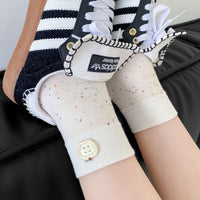 Lässige Socken Mit Farbblock