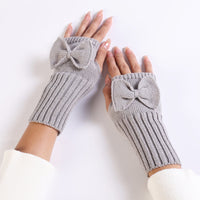 Einfarbige Warme Handschuhe