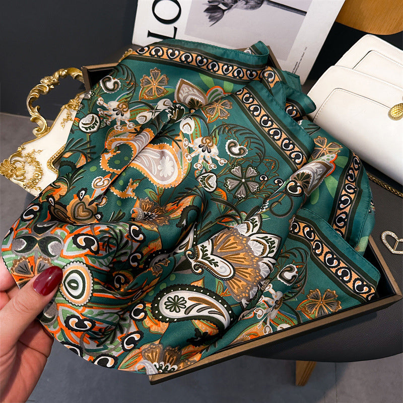 Vintage-Schal Im Ethno-Stil