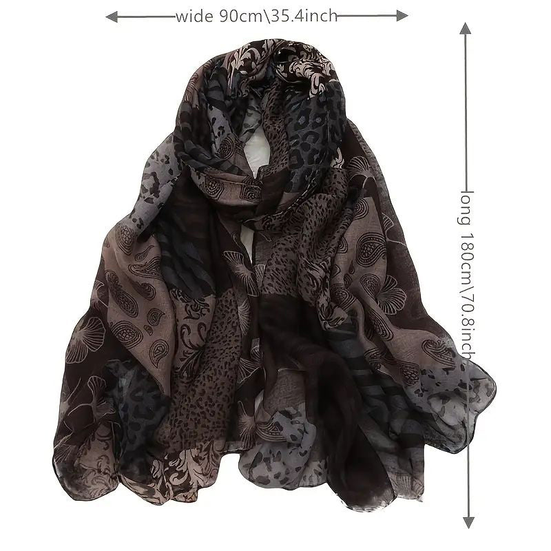 Vintage-Schal Im Ethno-Stil