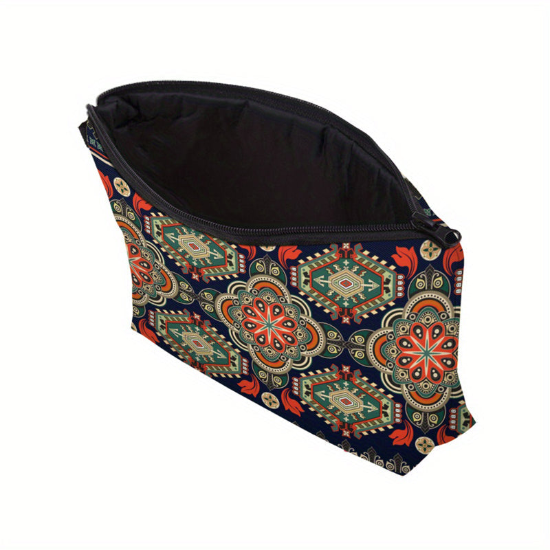 Vintage-Geldbörse Mit Ethno-Print