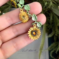 Vintage Sonnenblumenarmband