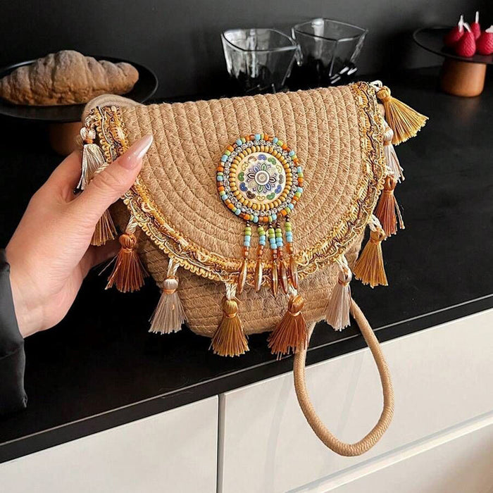 Vintage-Tasche Im Ethno-Stil