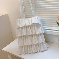Elegante Einfarbige Tasche