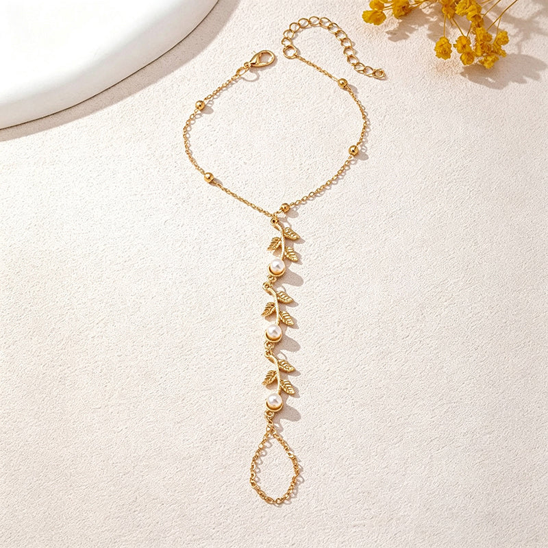 Vintage-Blattarmband
