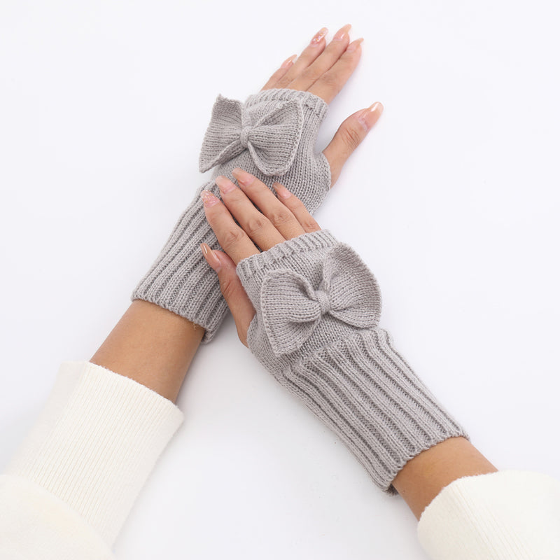 Einfarbige Warme Handschuhe