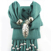 Vintage-Schal Mit Herzanhänger