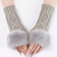 Warme Einfarbige Handschuhe