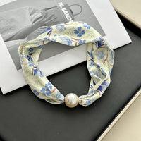 Vintage-Schal Mit Blumenmuster