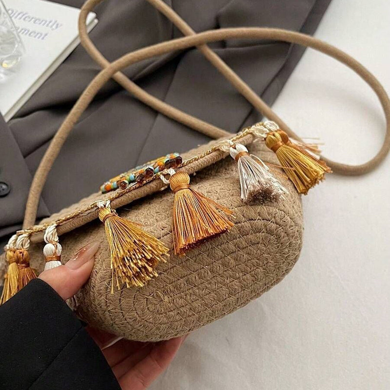 Vintage-Tasche Im Ethno-Stil