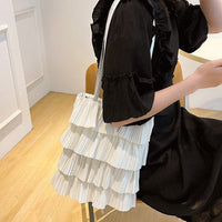 Elegante Einfarbige Tasche