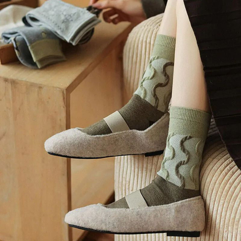 Vintage Lässige Socken