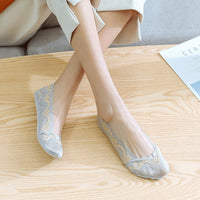 Atmungsaktive Spitzensocken