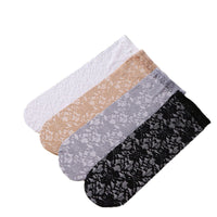 Atmungsaktive Spitzensocken