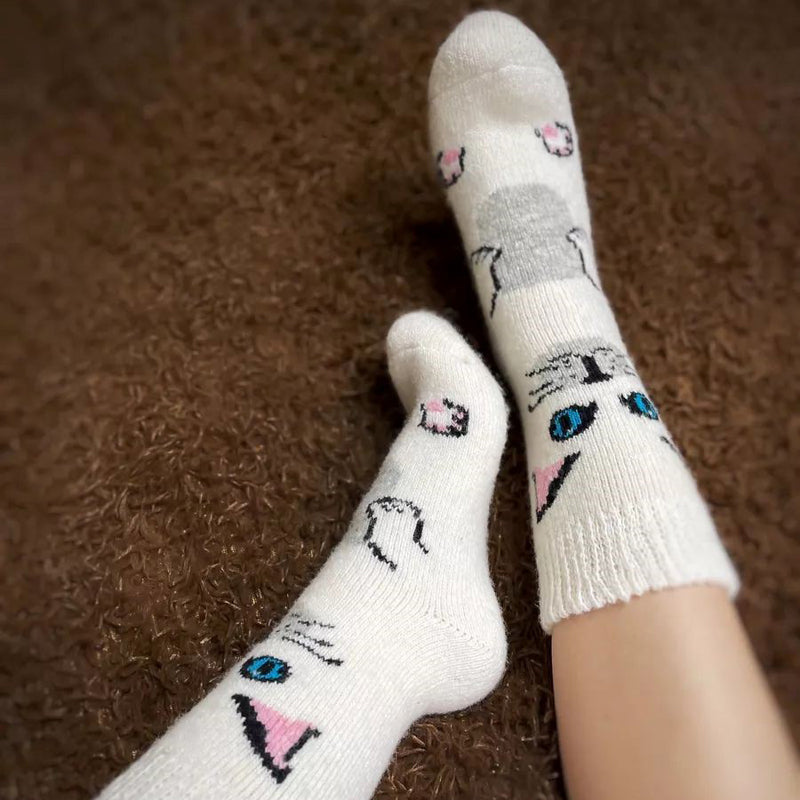 Cartoon Warme Socken