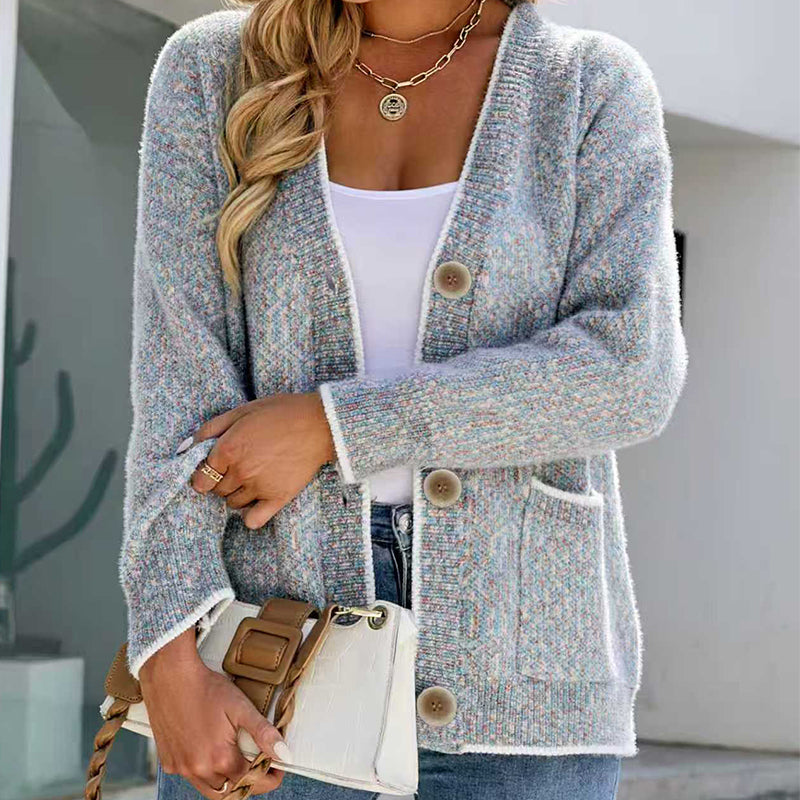 Lässige Strickjacke
