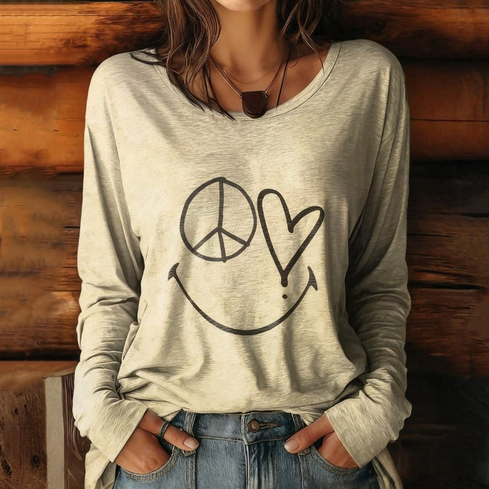Vintage Lässiges T-Shirt