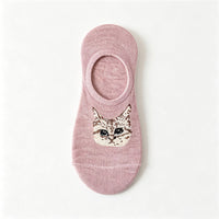 Lässige Socken Mit Katzenmuster
