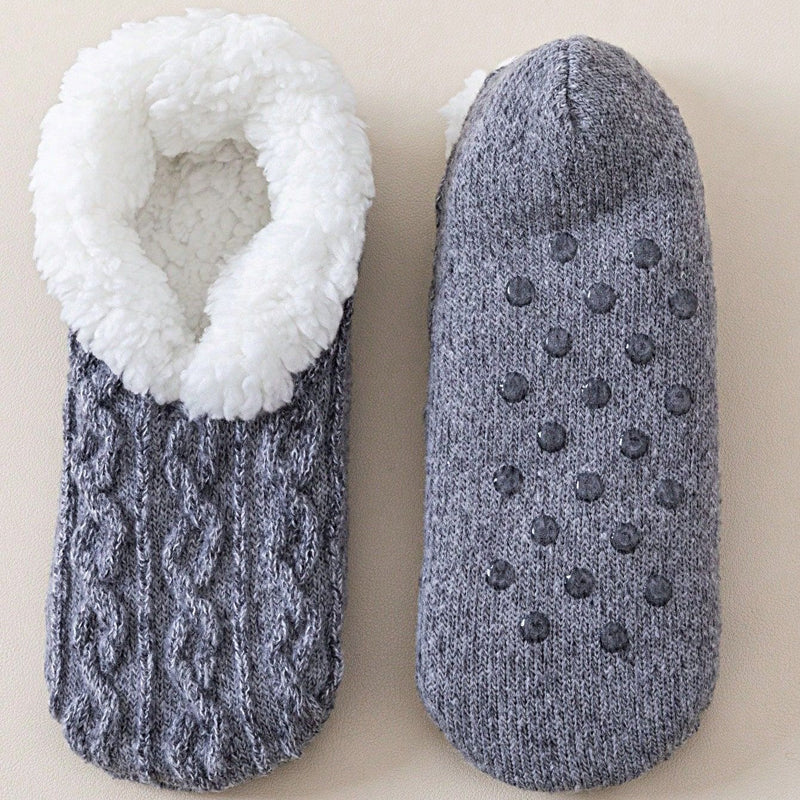 Warme Rutschfeste Socken