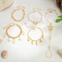 Vintage-Armbandset Im Bohème-Stil
