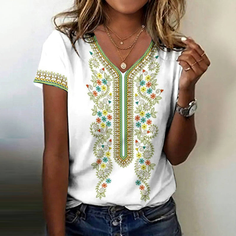 Vintage-Lässiges T-Shirt