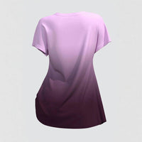 Lässiges Bluse Mit Farbverlauf