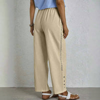 【Baumwolle Und Leinen】Bequeme Freizeithose