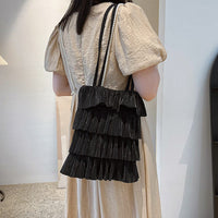 Elegante Einfarbige Tasche