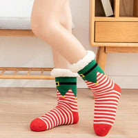 Weihnachts-Rutschfeste Warme Socken