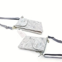 Vintage-Tasche Mit Blattmuster
