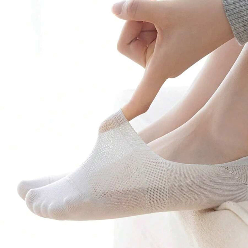 Atmungsaktive Einfarbige Socken