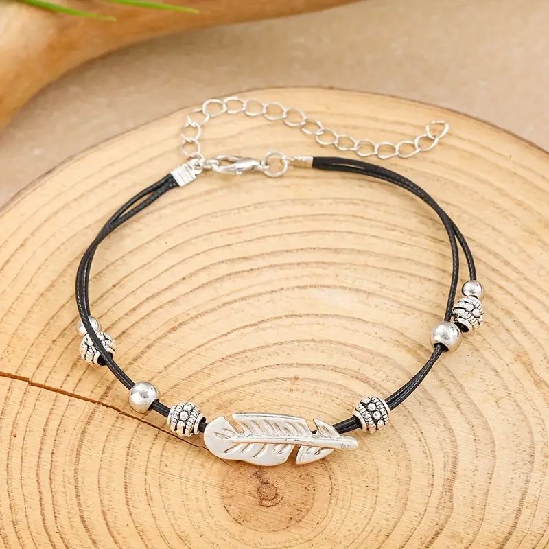 Vintage Feder Armband