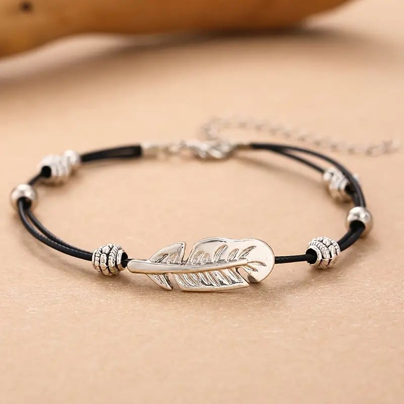 Vintage Feder Armband