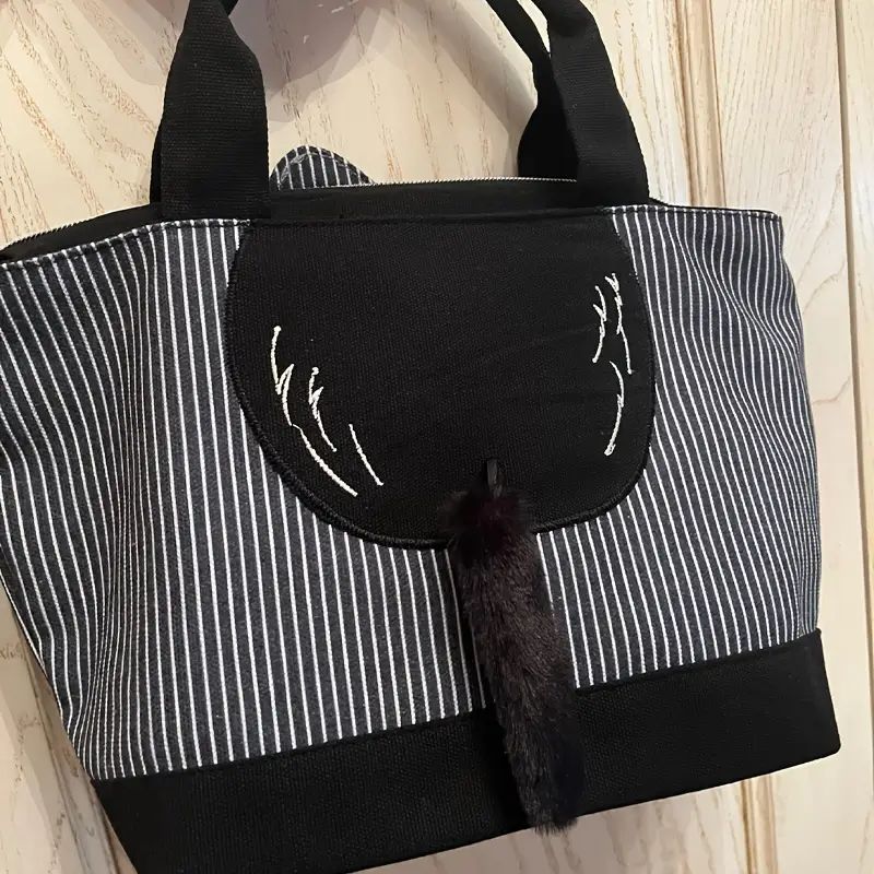 Niedliche Tasche Mit Katzenmuster