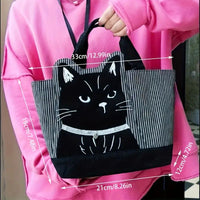 Niedliche Tasche Mit Katzenmuster